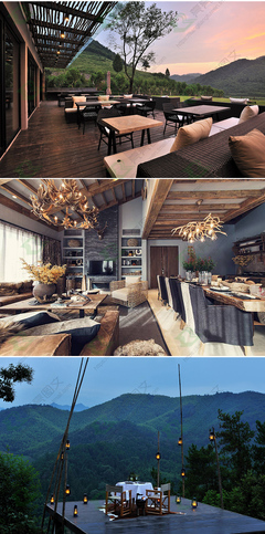 室內(nèi)設(shè)計軟裝實(shí)景圖民宿裝修效果圖客棧旅社酒店客房布置前臺接待