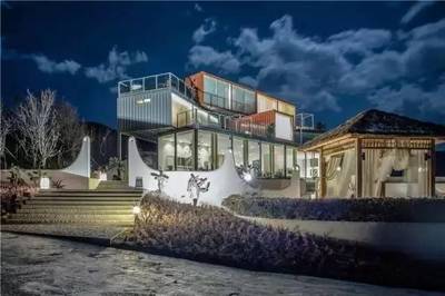 會消失的最美集裝箱民宿